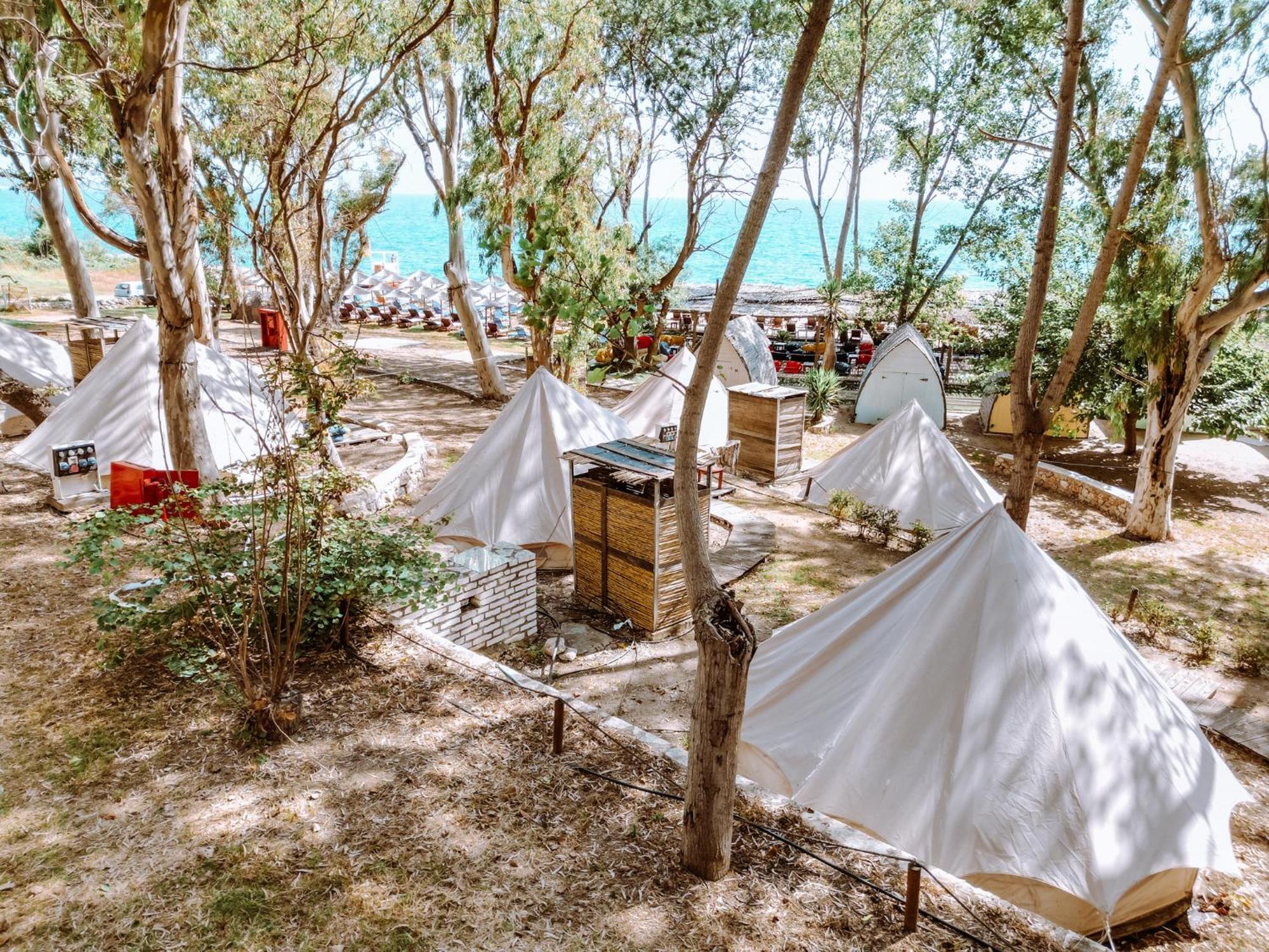Burano Camping Beach-Bar Nea Thesi Extérieur photo